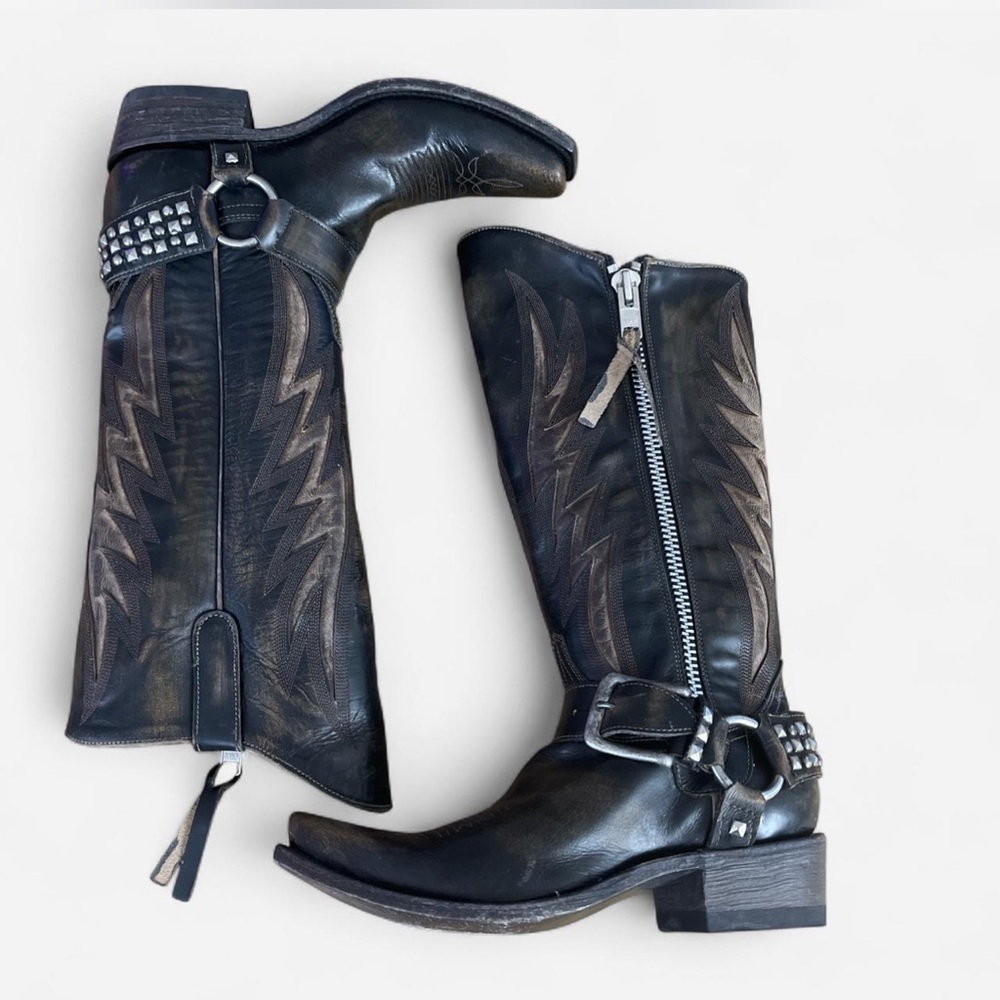 Old Gringo Studded Boots - Picture 2 of 7